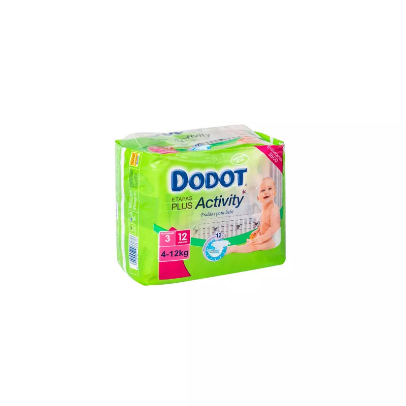 Foreign trade export baby diapers wood pulp polymer structure S/M/L/XL four yards DODOT brand from Spain Application Scenario