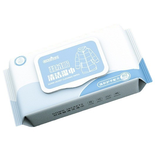Down coat wipes decontamination oil remover disposable household cleaning wipes wipe dry cleaning wet wipes factory wholesale Application Scenario