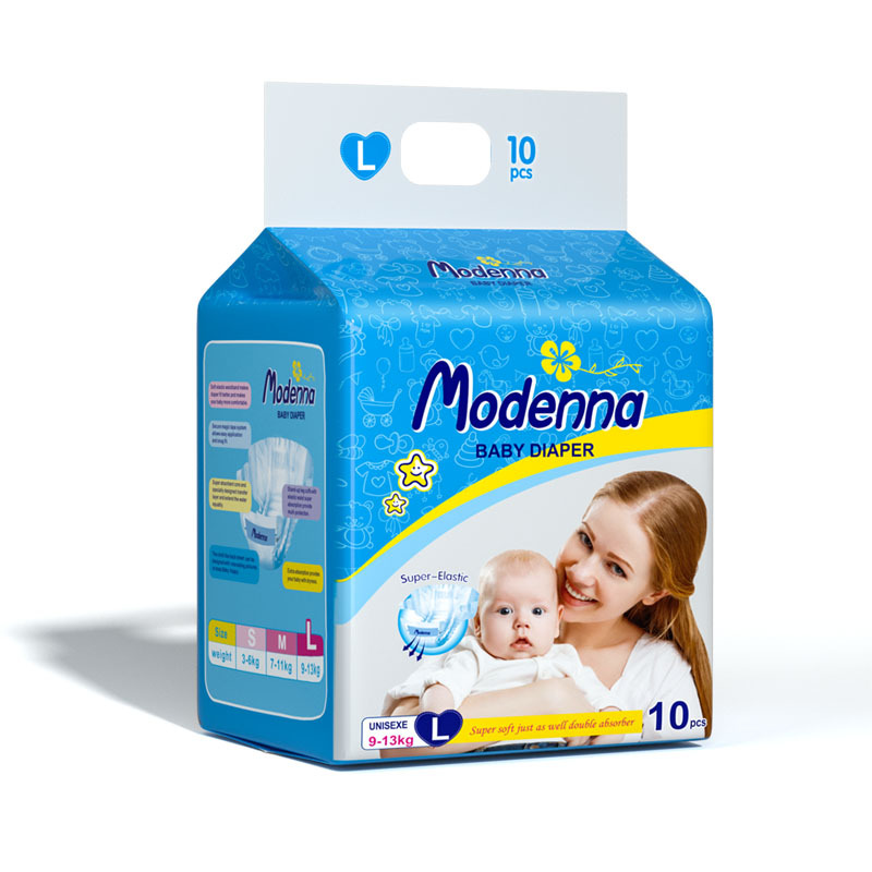 Foreign trade export baby diapers wood pulp polymer structure S/M/L/XL four yards DODOT brand Specification drawing