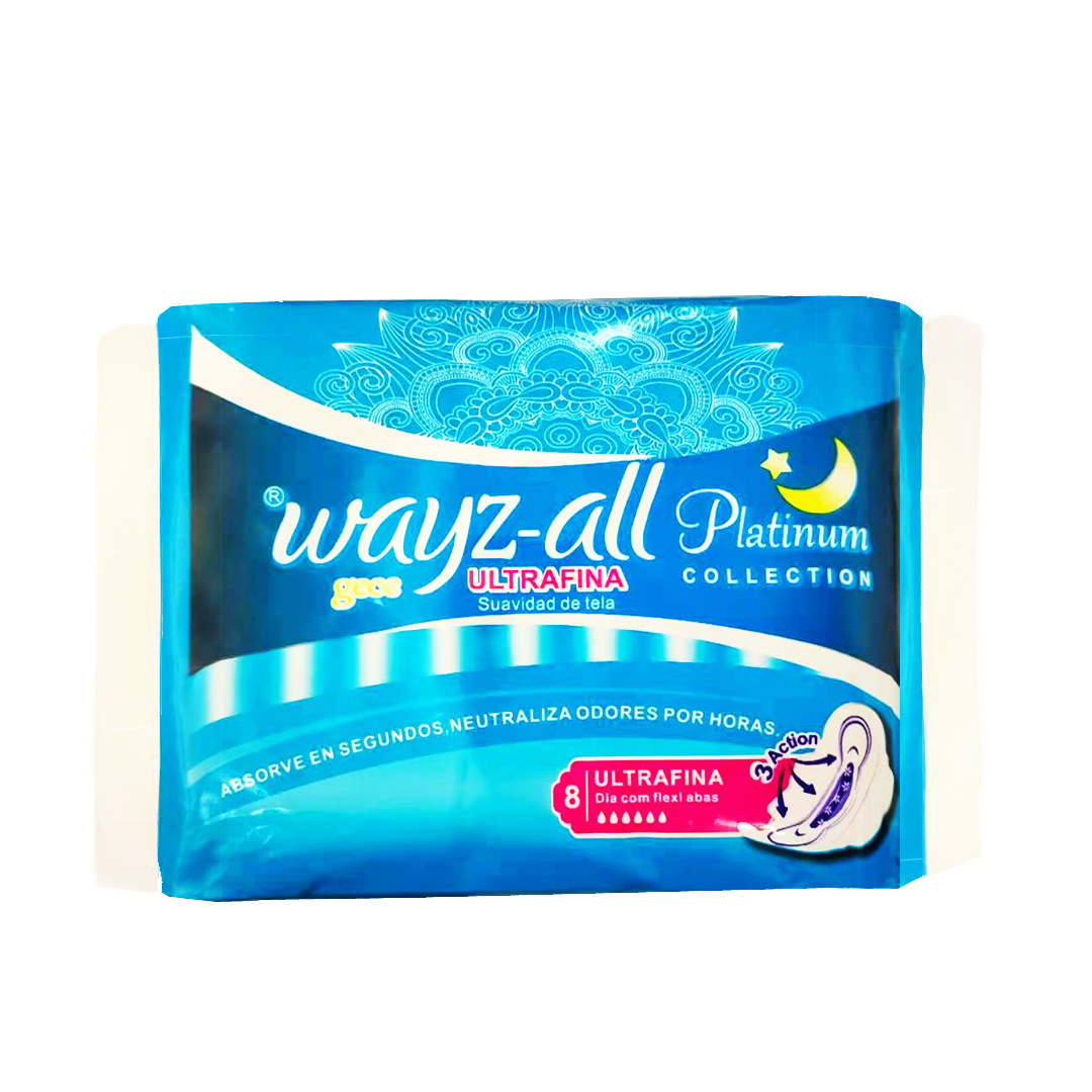 Manufacturers wholesale direct sales of sanitary napkins pads 155mm20 pieces of foreign trade exported to Africa, Southeast Asia and South America market full figure