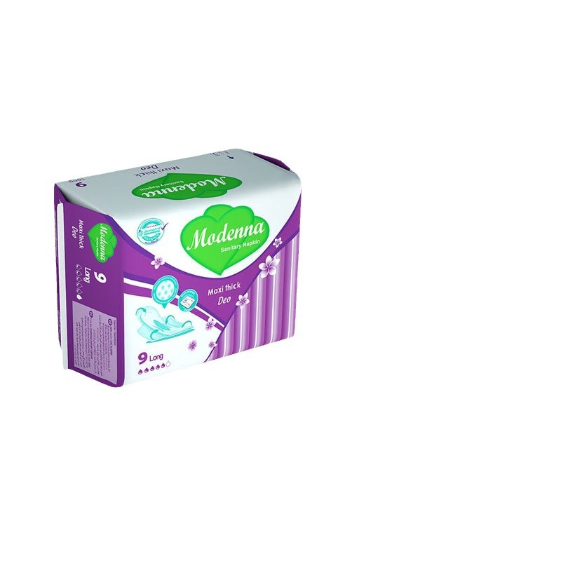 Manufacturers directly for women pads day and night with maternal napkins foreign trade exports Yemen al blue sanitary napkins in the Middle East market full figure
