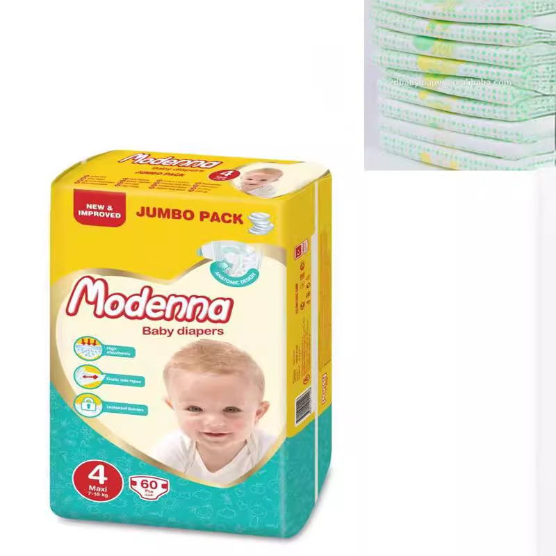 Manufacturers sell Heeppo baby diapers at a low price and export them to West Africa and Lome, Togo